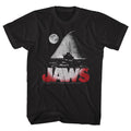 Black Jaws t-shirt featuring Jaws Night design