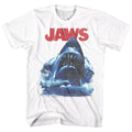 White Jaws t-shirt featuring Jaws Bad Waves design
