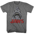 Graphite heather Jaws t-shirt featuring Jaws Sketchy Shark design