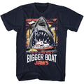 Navy Jaws t-shirt featuring Jaws You're Gonna Need A Bigger Boat YGNABB design