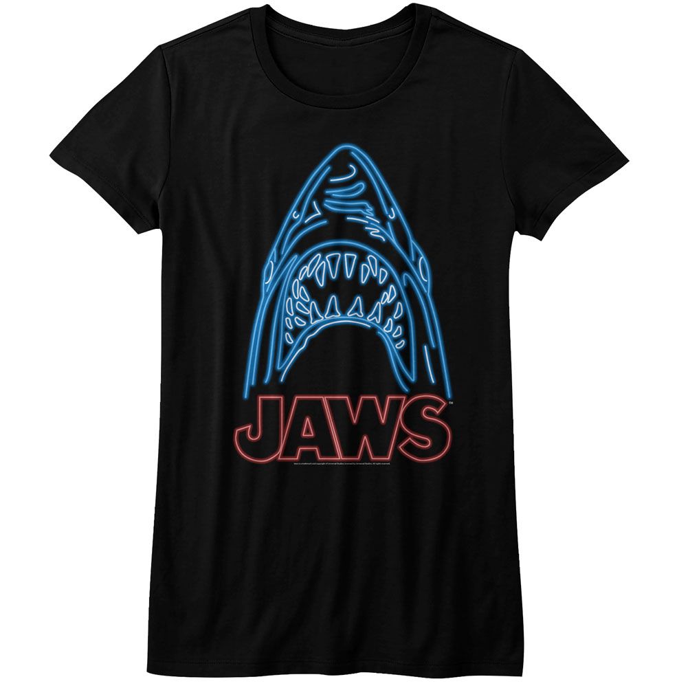 Jaws Ladies T-Shirt - Neon