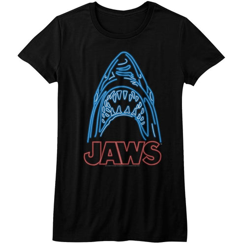 Jaws Ladies T-Shirt - Neon