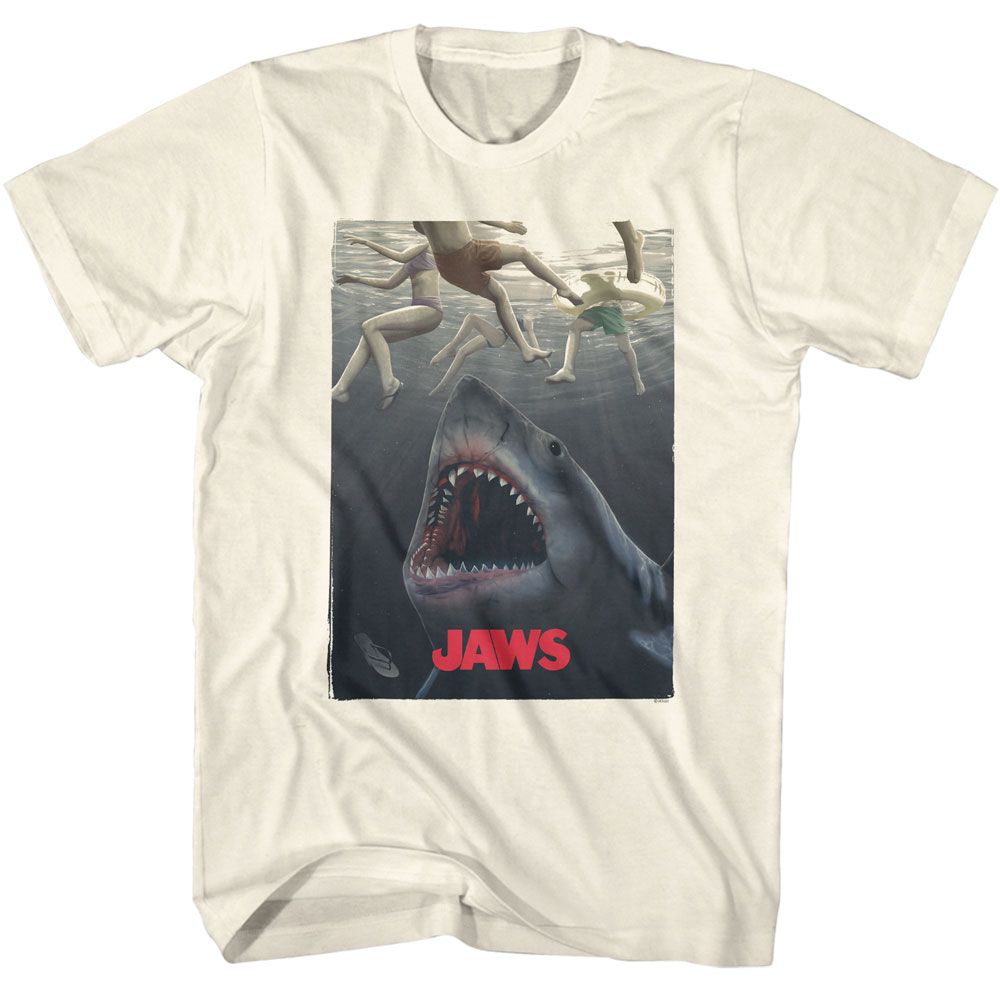 Natural Jaws t-shirt featuring Jaws Nom Nom Legs design