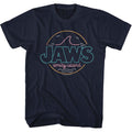 Navy Jaws t-shirt featuring Jaws Line design