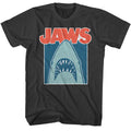 Smoke gray Jaws t-shirt featuring Jaws Minimal design