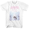 White Jaws t-shirt featuring Jaws Faded Kanji design