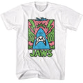 White Jaws t-shirt featuring Jaws Abstract Doodle design