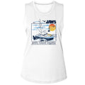 Jaws Ladies Muscle Tank - Amity Island Regatta