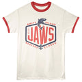 Jaws Ringer T-Shirt - Text Based