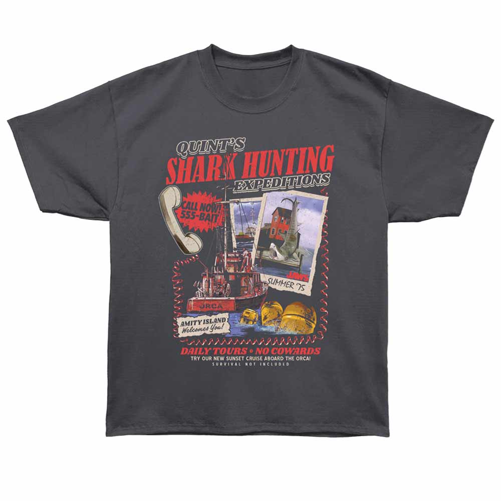 Jaws Oversized T-Shirt - Shark Expeditions