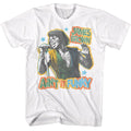 White James Brown t-shirt featuring James Brown Funky design