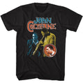Black John Coltrane t-shirt featuring John Coltrane Three Pics design