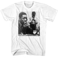 White John Coltrane t-shirt featuring John Coltrane Contemplative design