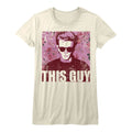 James Dean Ladies T-Shirt - Flowery Dean