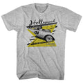 Gray heather James Dean t-shirt featuring James Dean California 1955 design