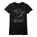 James Dean Ladies T-Shirt - Camera