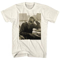 Natural James Dean t-shirt featuring James Dean James design
