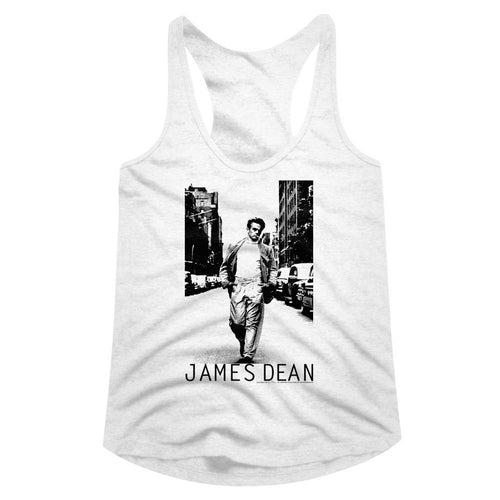 James Dean Ladies Racerback - Walk Walk