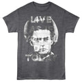Heather charcoal James Dean t-shirt featuring James Dean Thanks Jim design