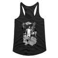James Dean Ladies Racerback - Street Walk Bandw