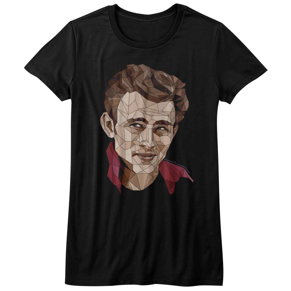 James Dean Ladies T-Shirt - Polygon James