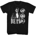 Black James Dean t-shirt featuring James Dean Three Circles design
