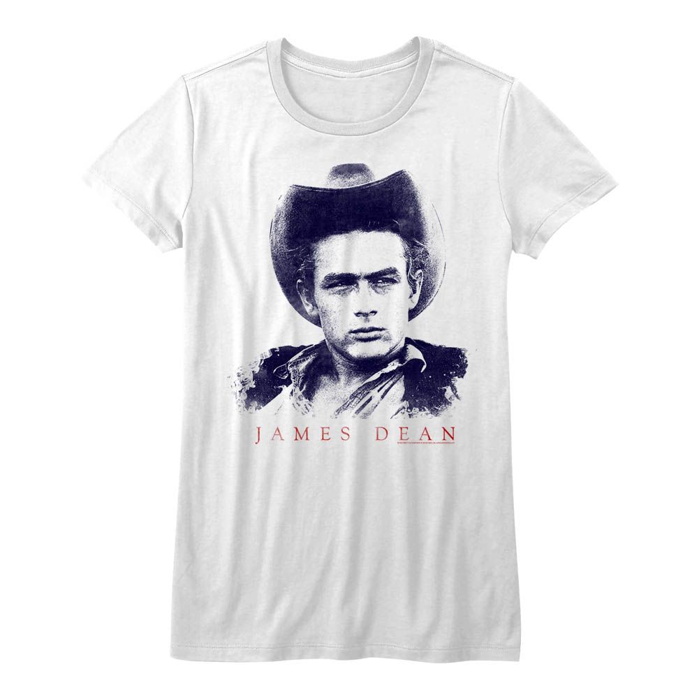 James Dean Ladies T-Shirt - Cowboy James