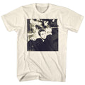 Natural James Dean t-shirt featuring James Dean Kicked Back design