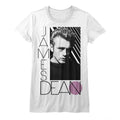 James Dean Ladies T-Shirt - Old Skool Wht