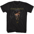 Black Judas Priest t-shirt featuring Judas Priest Space Wizard Man design