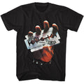Black Judas Priest t-shirt featuring Judas Priest British Steel 1980 album design