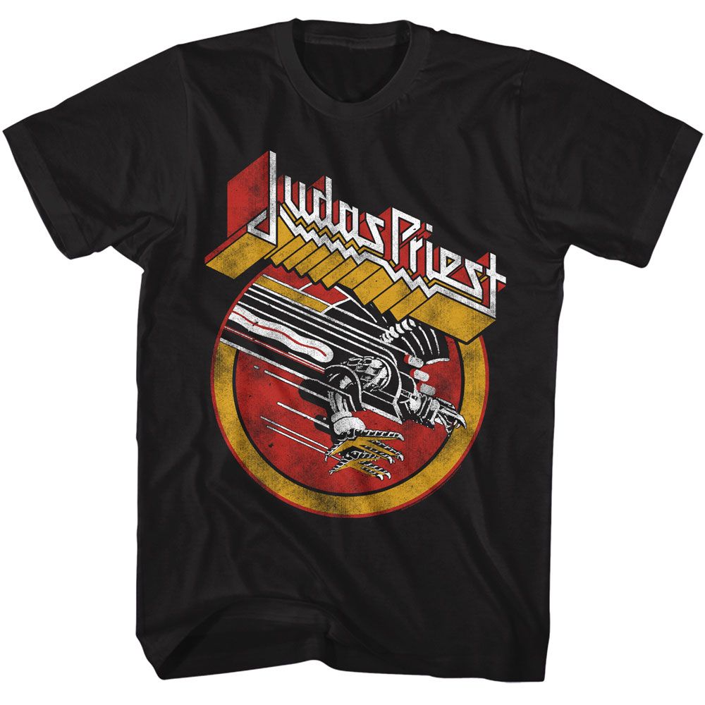 Black Judas Priest t-shirt featuring Judas Priest Screaming For Vengeance design