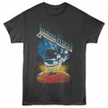 Smoke gray Judas Priest t-shirt featuring Judas Priest Ram It Down 1988 album design
