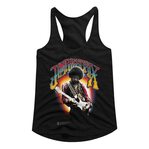 Jimi Hendrix Ladies Racerback - Jimi Hendrix