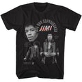 Black Jimi Hendrix t-shirt featuring Jimi Hendrix Are You Experienced design
