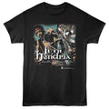 Black Jimi Hendrix t-shirt featuring Jimi Hendrix South Saturn Delta design