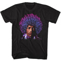 Black Jimi Hendrix t-shirt featuring Jimi Hendrix Name design