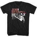 Black Jimi Hendrix t-shirt featuring Jimi Hendrix Peace design