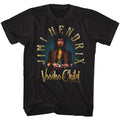 Black Jimi Hendrix t-shirt featuring Jimi Hendrix Voodoo Child design