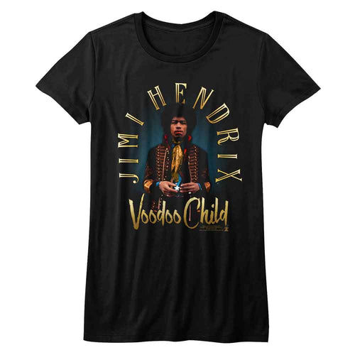 Jimi Hendrix Ladies T-Shirt - Voodoo Child