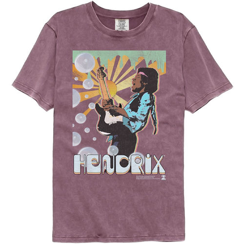 Jimi Hendrix Comfort Colors T-Shirt - Bubbles