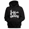 Black Jimi Hendrix pullover hoodie featuring a Experience Logo design