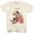 Natural Jimi Hendrix t-shirt featuring Jimi Hendrix Spot Light design