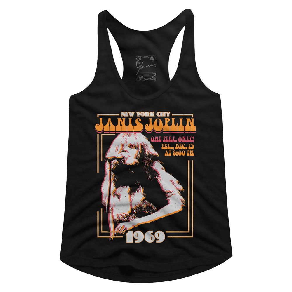 Janis Joplin Ladies Racerback - New York
