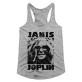 Janis Joplin Ladies Racerback - Janis