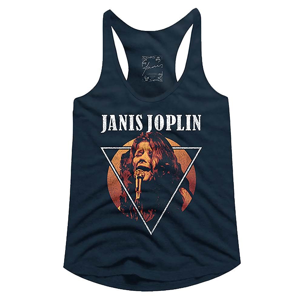Janis Joplin Ladies Racerback - Sing Triangle
