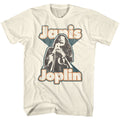 Natural Janis Joplin t-shirt featuring Janis Joplin Janis name design
