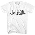 White Jelly Roll t-shirt featuring Jelly Roll Black And White Logo design