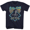 Navy Billy Joel t-shirt featuring Billy Joel name design