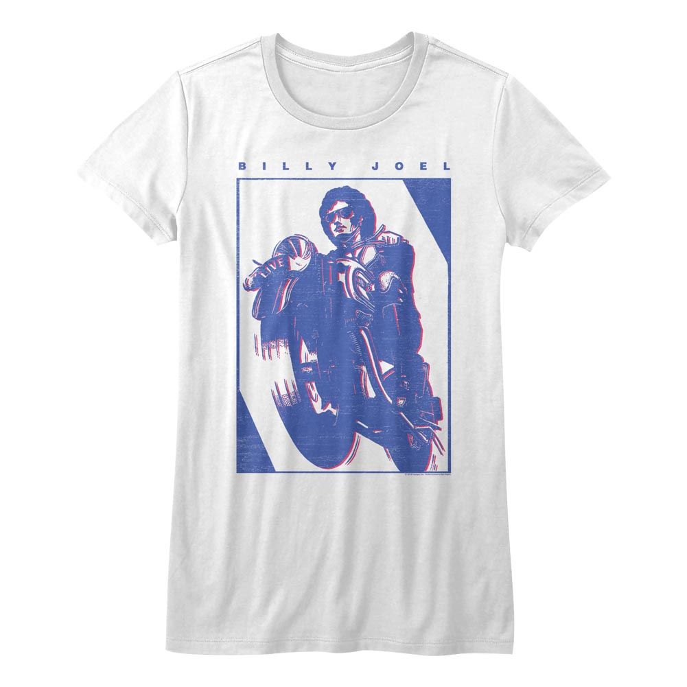 Billy Joel Ladies T-Shirt - Billy Joel